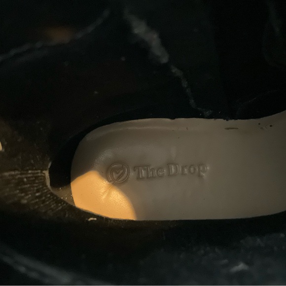 THE DROP Brown Leather Ankle Boots with Rugged Sole - Picture 6 of 8